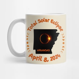 Arkansas Total Solar Eclipse Mug